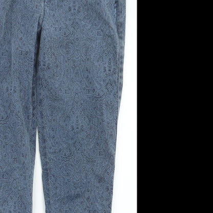 Womens UK Size 29 in Gap Regular Fit Chino Blue Trousers