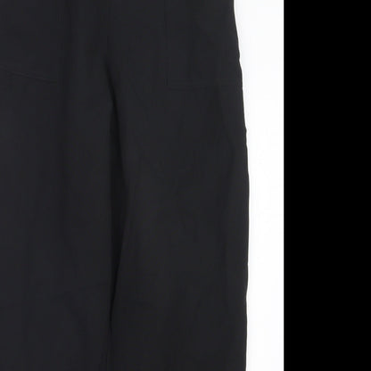 Womens UK Size 14 Damart Regular Fit  Black Trousers
