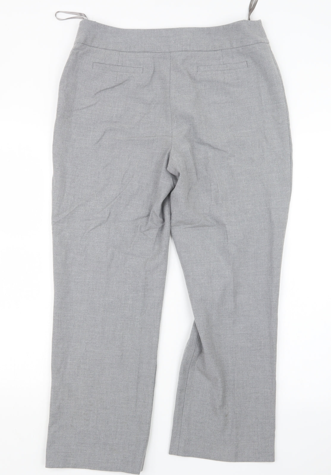 cc Womens Grey   Trousers  Size 14 L26 in