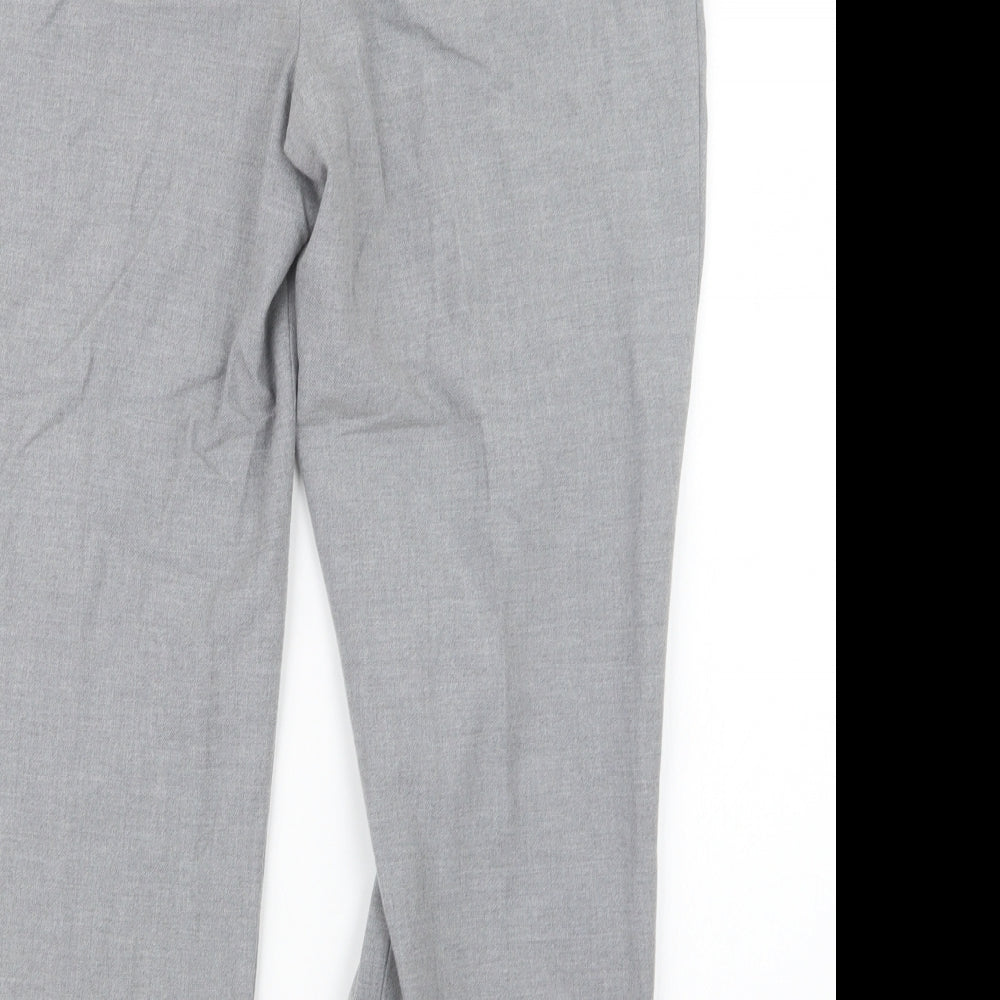 cc Womens Grey   Trousers  Size 14 L26 in