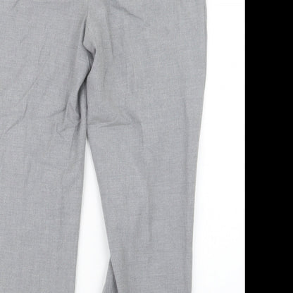 cc Womens Grey   Trousers  Size 14 L26 in