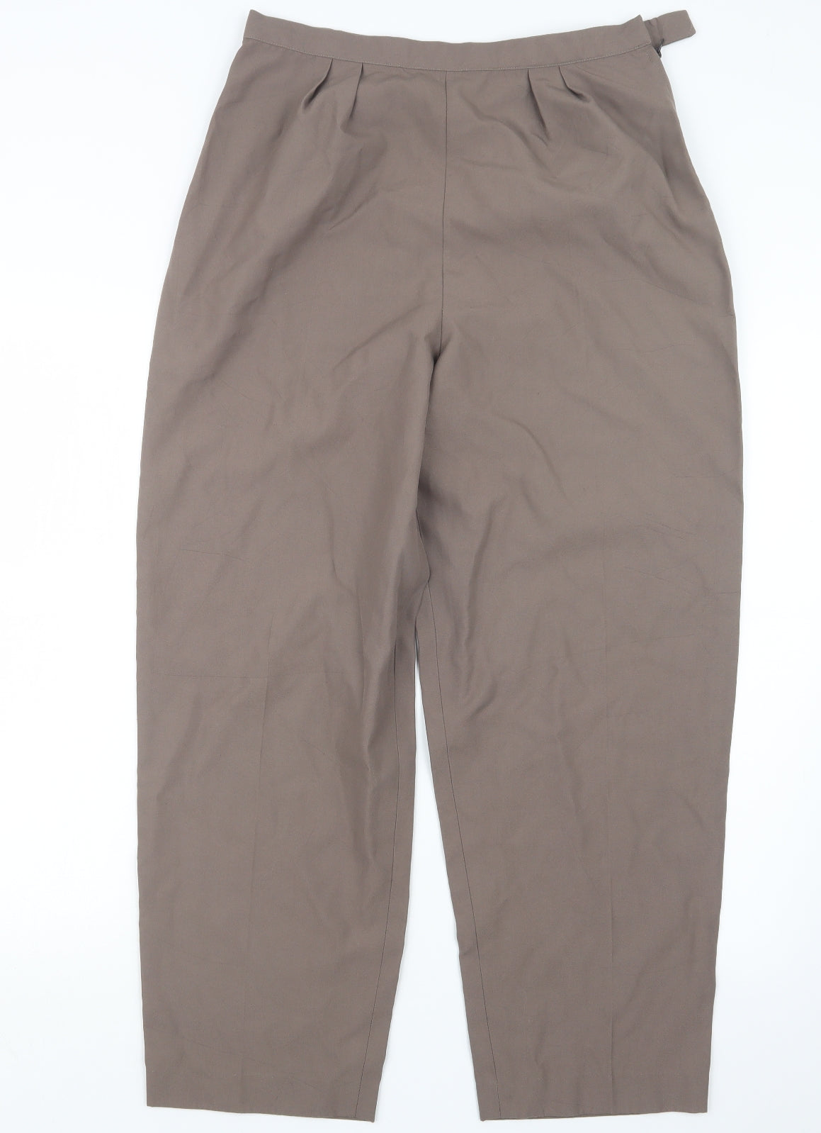Womens UK Size 29 in Preworn Regular Fit  Brown Trousers