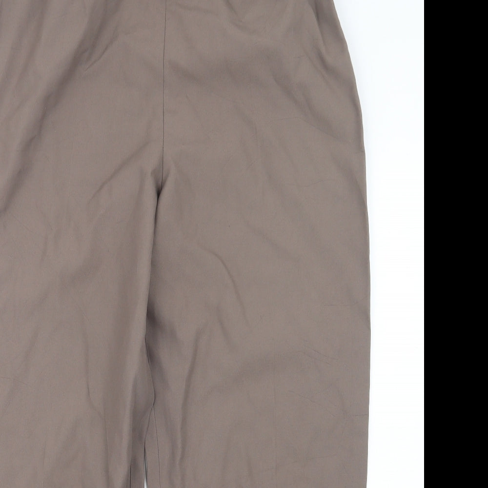 Womens UK Size 29 in Preworn Regular Fit  Brown Trousers