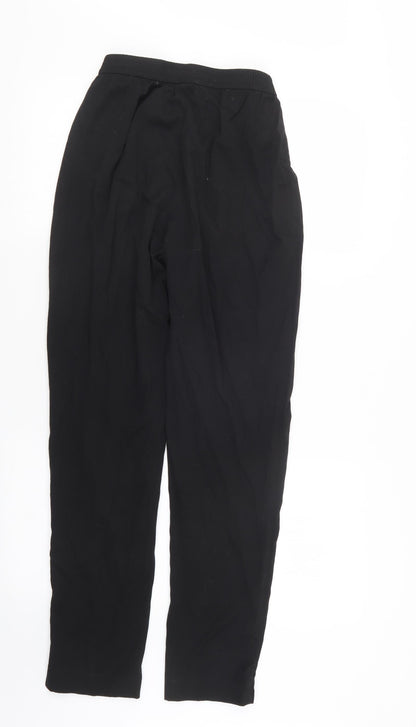 TU Womens Black   Trousers  Size 12 L29.5 in