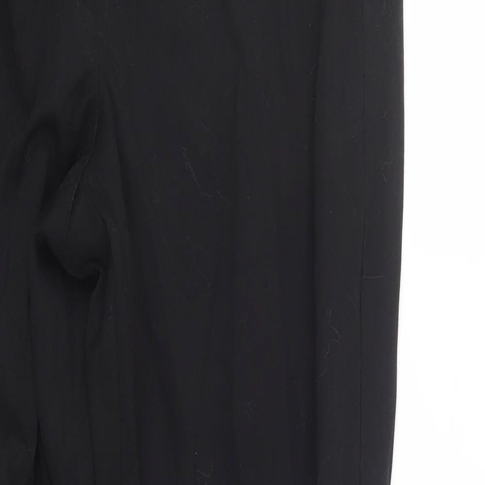 TU Womens Black   Trousers  Size 12 L29.5 in