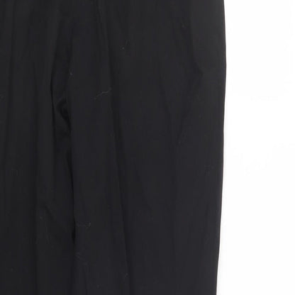 TU Womens Black   Trousers  Size 12 L29.5 in