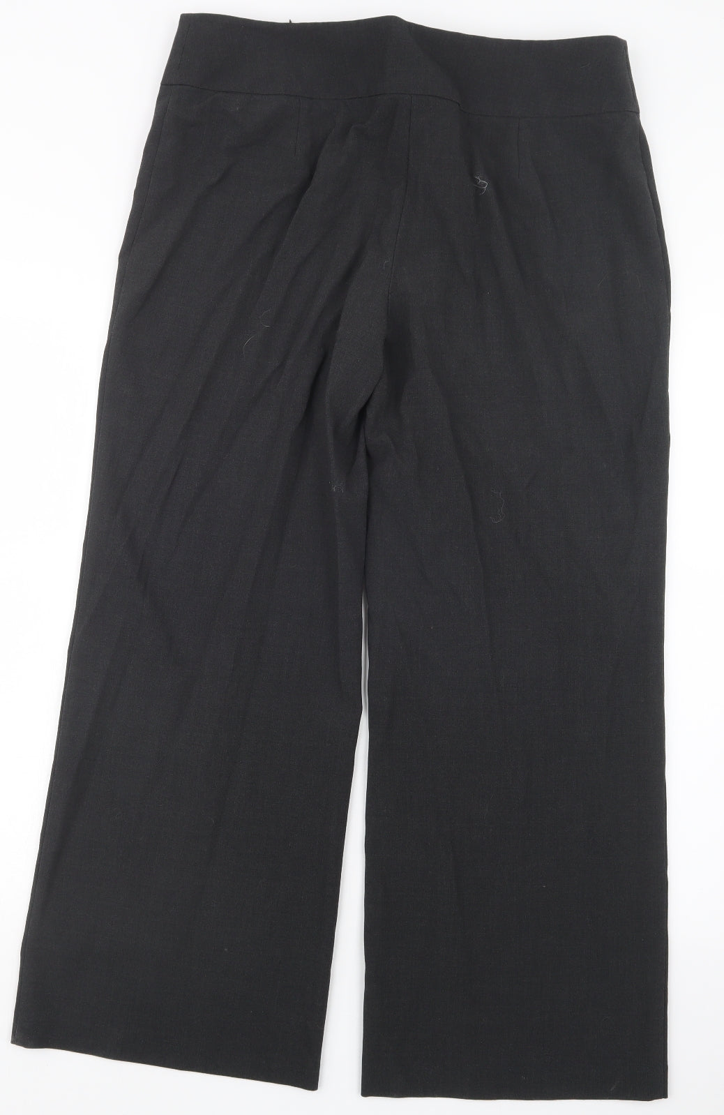 Womens UK Size 14 Marks and Spencer Regular Fit  Grey Trousers