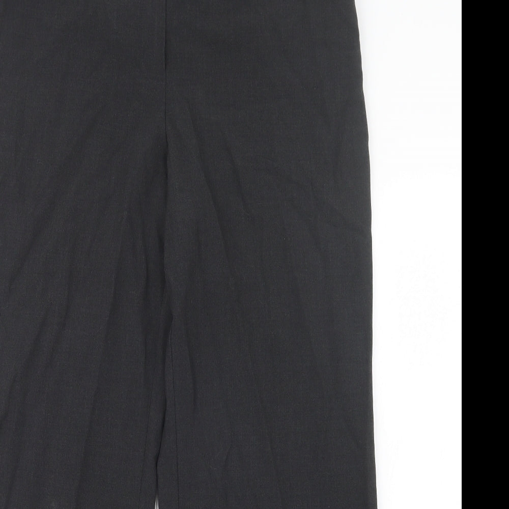 Womens UK Size 14 Marks and Spencer Regular Fit  Grey Trousers