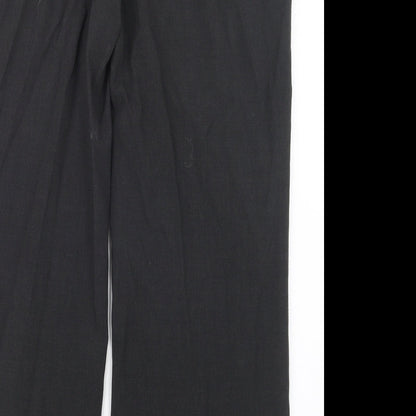 Womens UK Size 14 Marks and Spencer Regular Fit  Grey Trousers