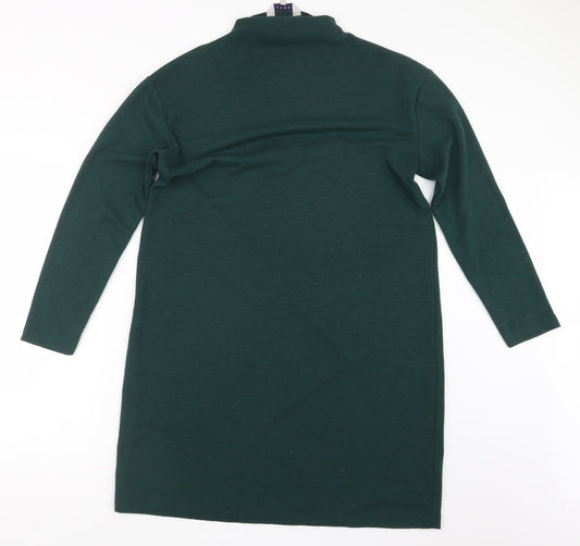 Nutmeg Womens Green   Pullover Jumper Size 14  - Long