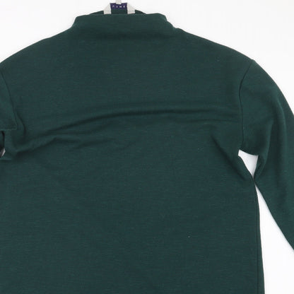 Nutmeg Womens Green   Pullover Jumper Size 14  - Long