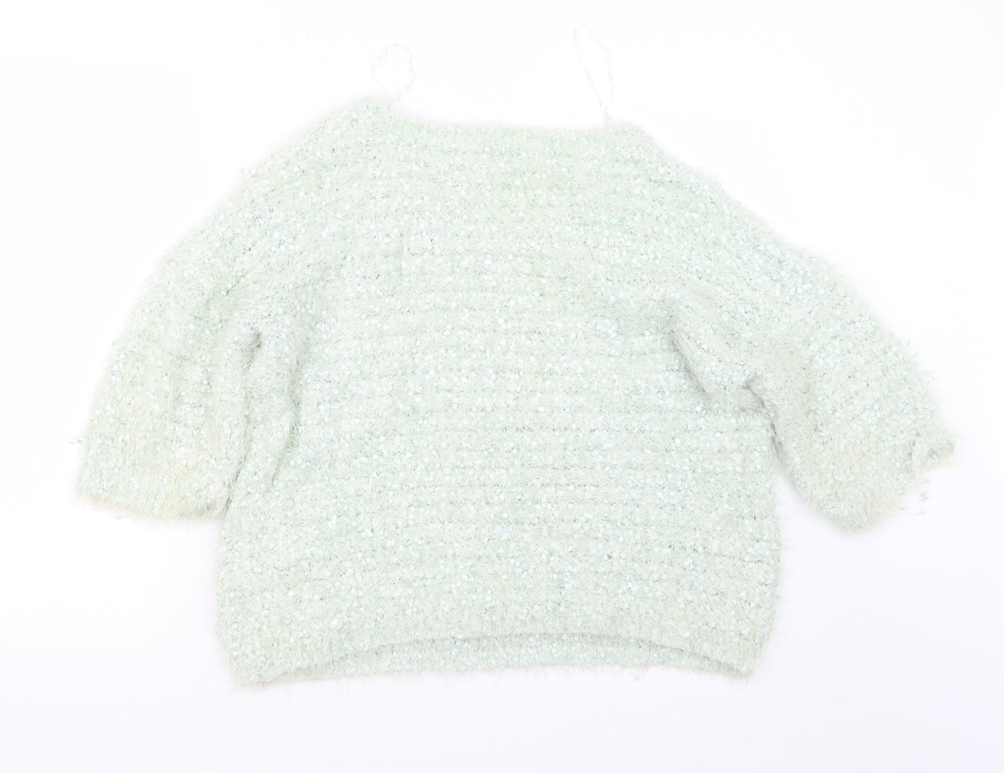 F&F Womens Green   Pullover Jumper Size 18