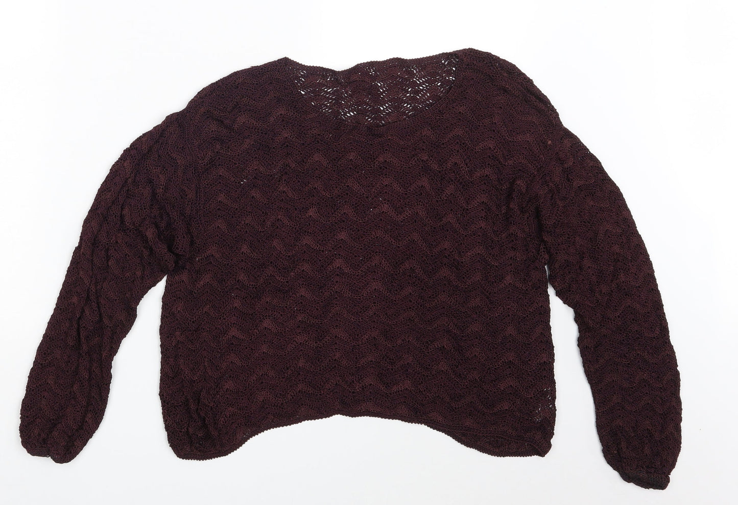 Womens UK Size One Size NEXT Purple Pullover Sweatshirt