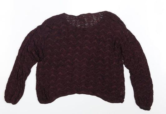 Womens UK Size One Size NEXT Purple Pullover Sweatshirt