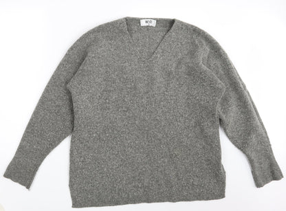 Womens UK Size S Wallis Grey Pullover Jumper