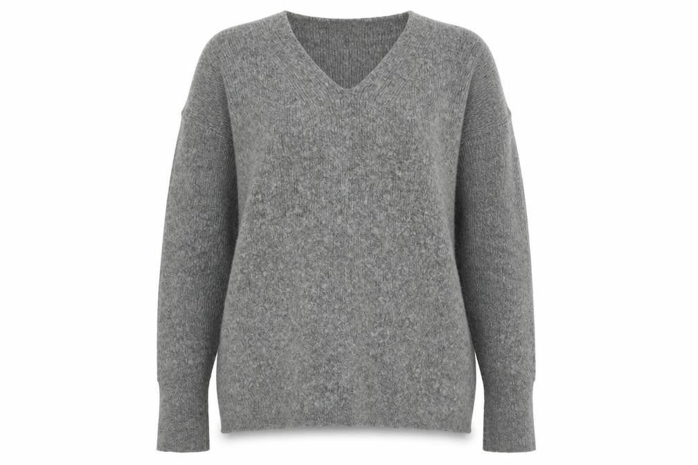 Womens UK Size S Wallis Grey Pullover Jumper