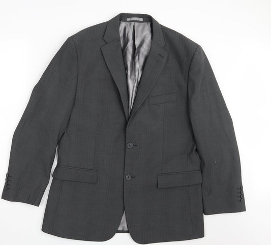 1860 Limited Collection Mens Grey   Jacket Blazer Size 40