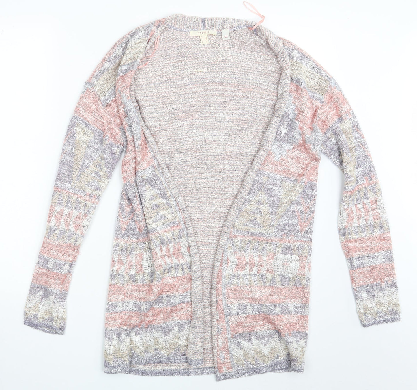 Womens UK Size S Spirit Multicoloured Wrap Jumper