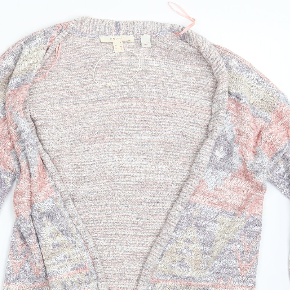 Womens UK Size S Spirit Multicoloured Wrap Jumper