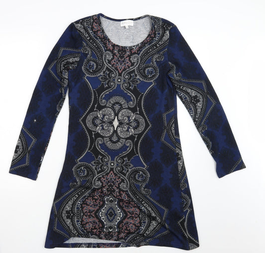 Apricot Womens Multicoloured Paisley  T-Shirt Dress  Size 10