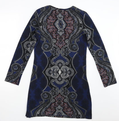 Apricot Womens Multicoloured Paisley  T-Shirt Dress  Size 10