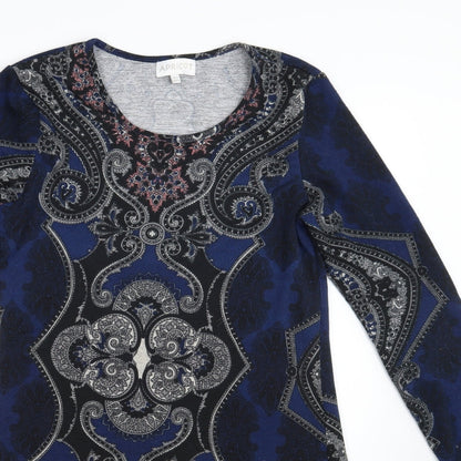 Apricot Womens Multicoloured Paisley  T-Shirt Dress  Size 10