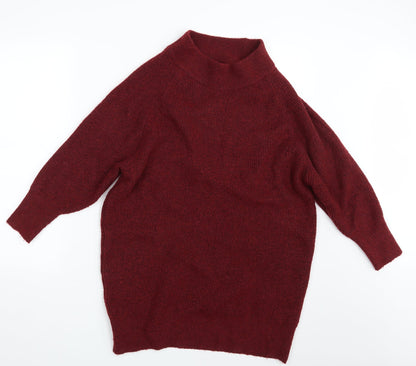 Womens UK Size XS Topshop Purple Pullover Jumper