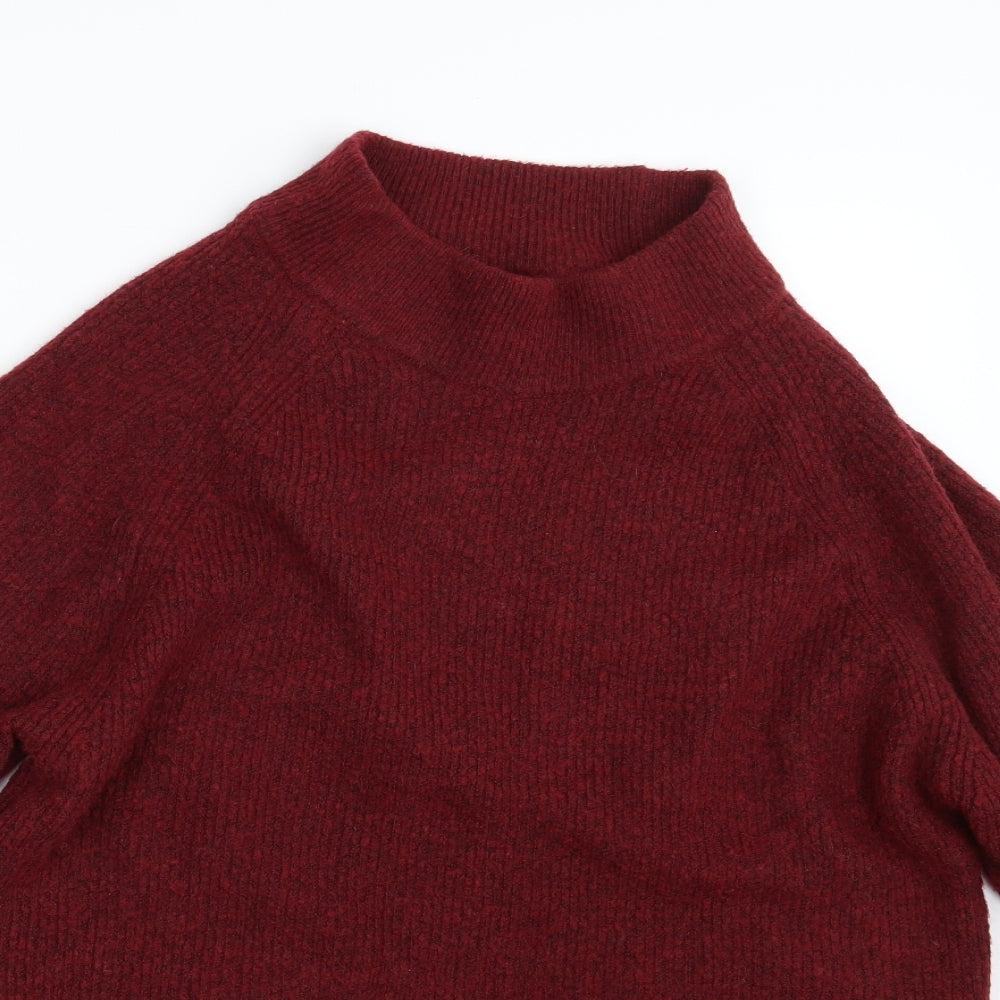 Womens UK Size XS Topshop Purple Pullover Jumper