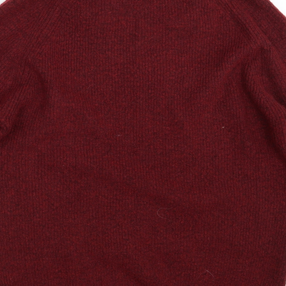 Womens UK Size XS Topshop Purple Pullover Jumper
