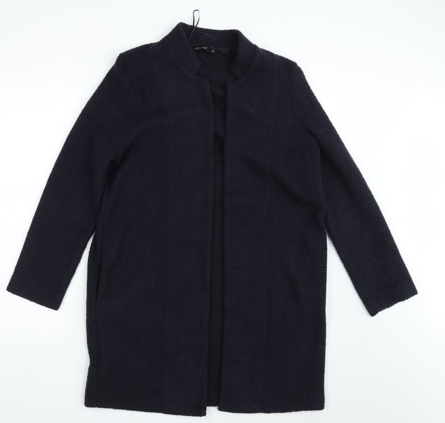 F&F Womens Blue   Wrap Jumper Size 10