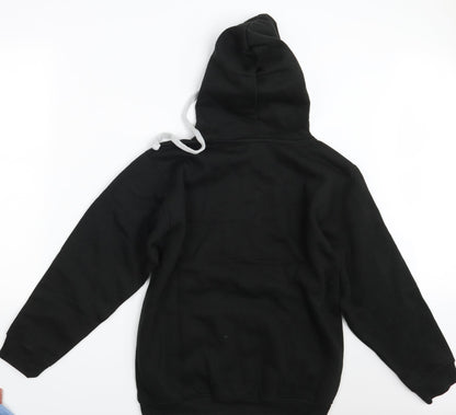 Uneek Womens Black   Pullover Hoodie Size S  - University of Sunderland