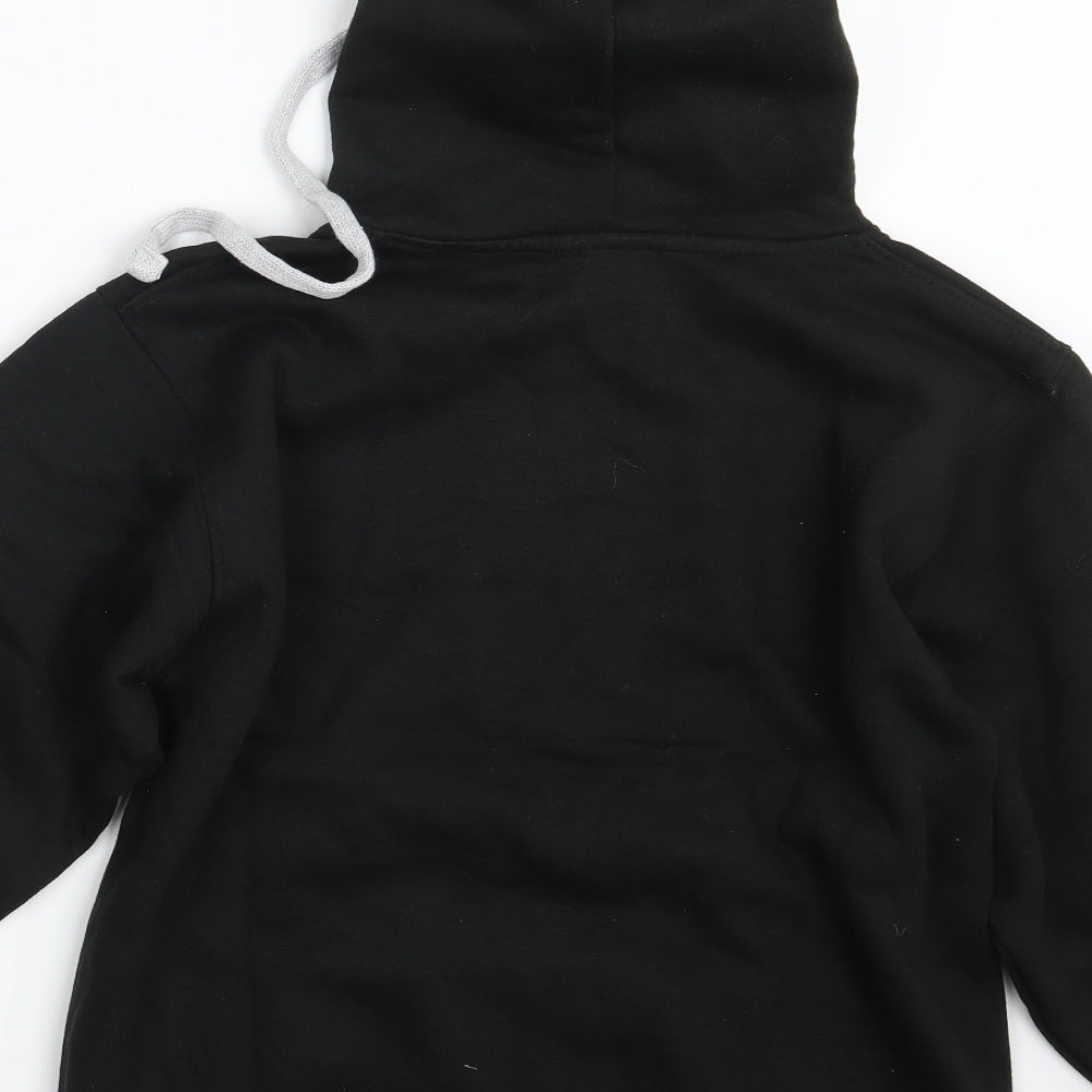 Uneek Womens Black   Pullover Hoodie Size S  - University of Sunderland