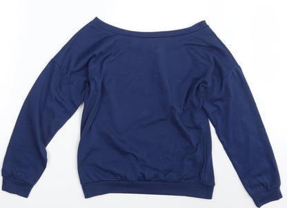 Preworn Womens Blue   Pullover Sweatshirt Size S