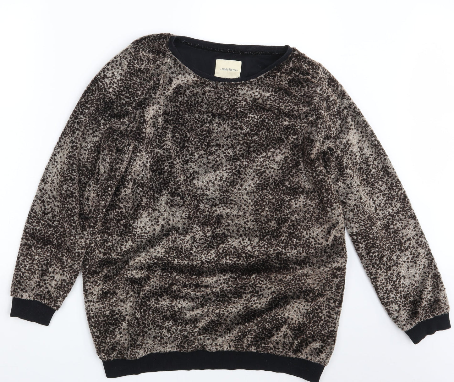Womens UK Size 14 NEXT Brown Pullover Jumper