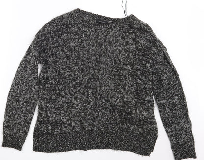 Womens UK Size M New Look Black Pullover Jumper