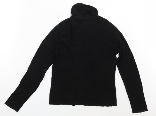 Womens UK Size 14 Miss Selfridge Black Pullover Jumper