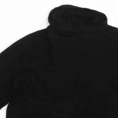Womens UK Size 14 Miss Selfridge Black Pullover Jumper