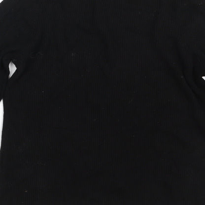 Womens UK Size 14 Miss Selfridge Black Pullover Jumper
