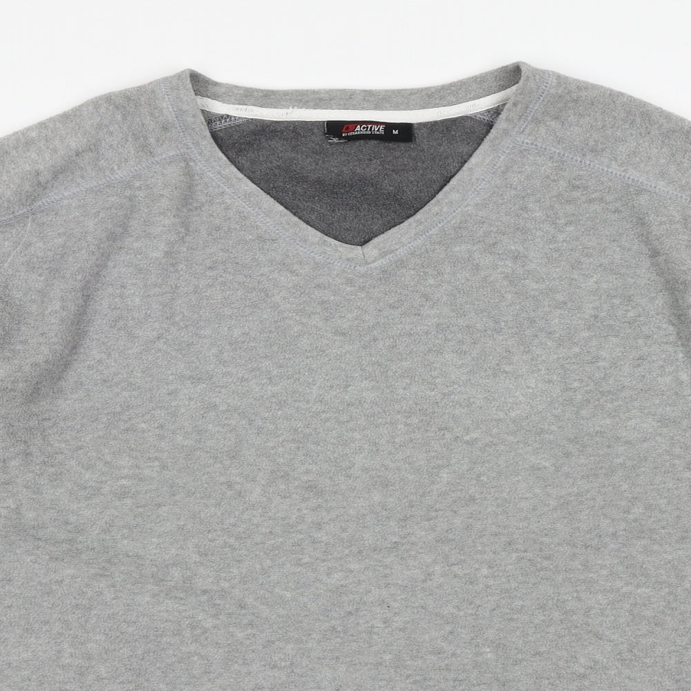 Mens UK Size M Cedar Wood State Grey Pullover Sweatshirt