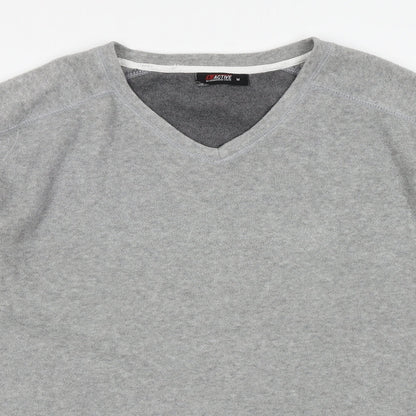 Mens UK Size M Cedar Wood State Grey Pullover Sweatshirt