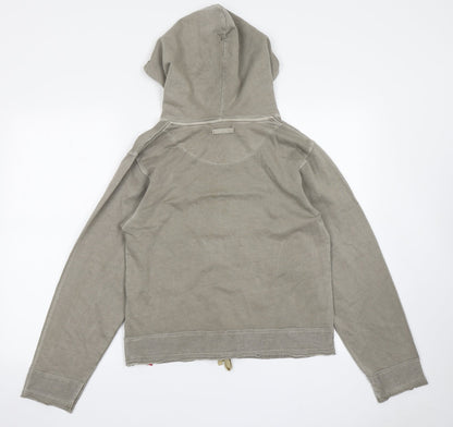 WOMbat Womens Brown   Pullover Hoodie Size S