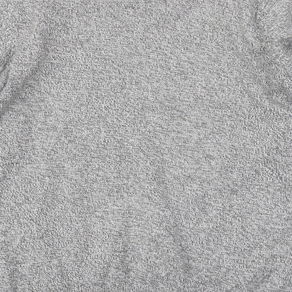 M&S Collection Mens Grey  Knit Pullover Jumper Size M