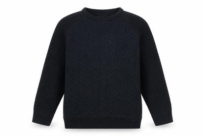 V by Very Boys Black   Pullover Sweatshirt Size 7-8 Years