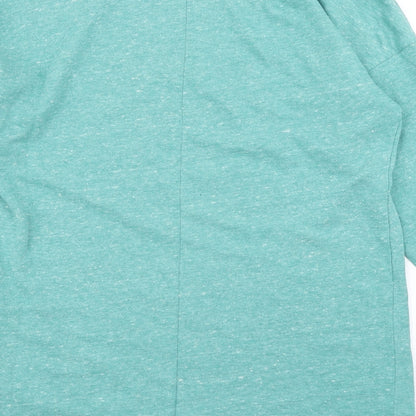 Womens UK Size XS Divided Blue Basic T-Shirt