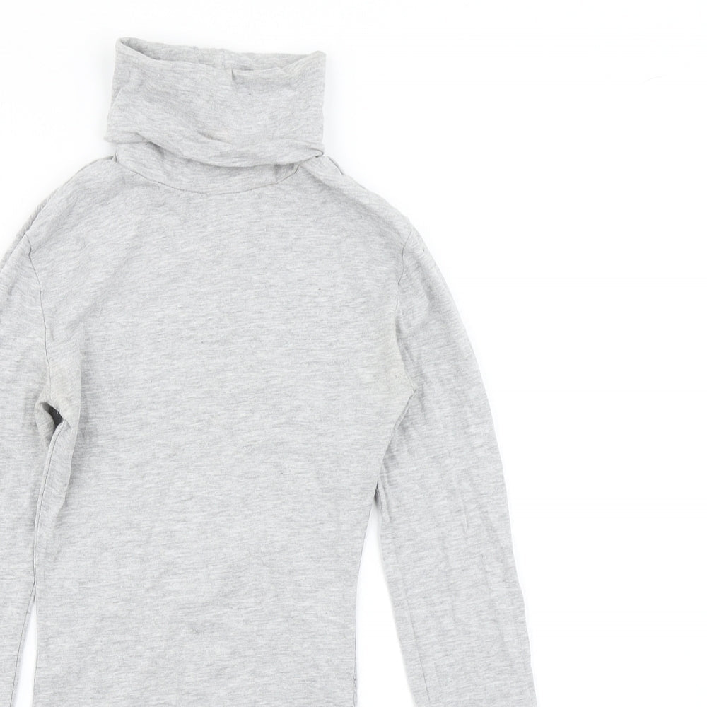 PRETTYLITTLETHING Womens Grey   Bodysuit One-Piece Size 6