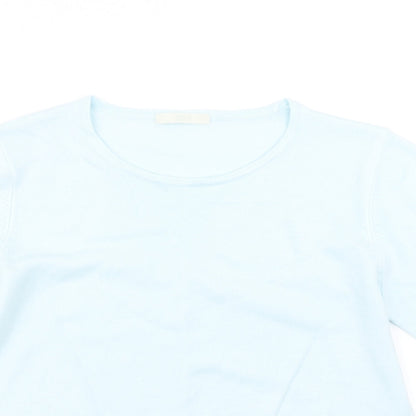 Womens UK Size 14 Marks & Spencer Blue Pullover Jumper