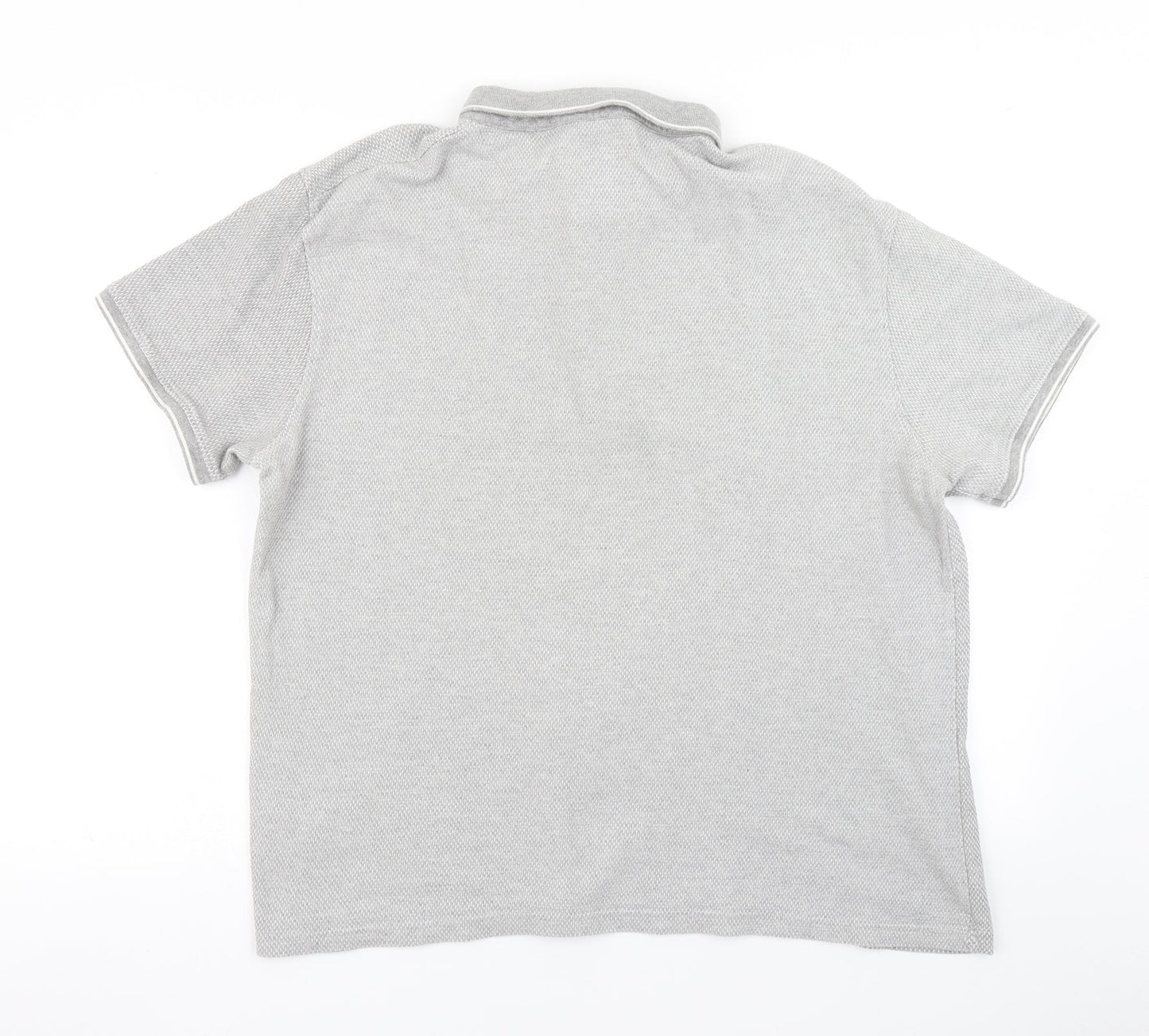 Peacocks Mens Grey    Polo Size XL