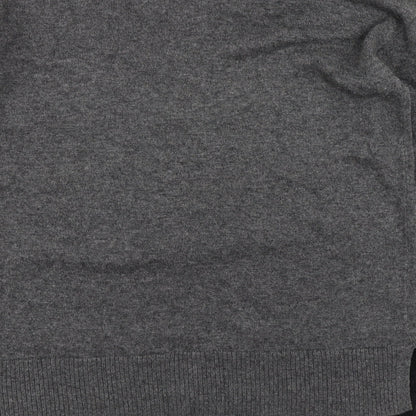 Womens UK Size 8 Topshop Grey Pullover Jumper