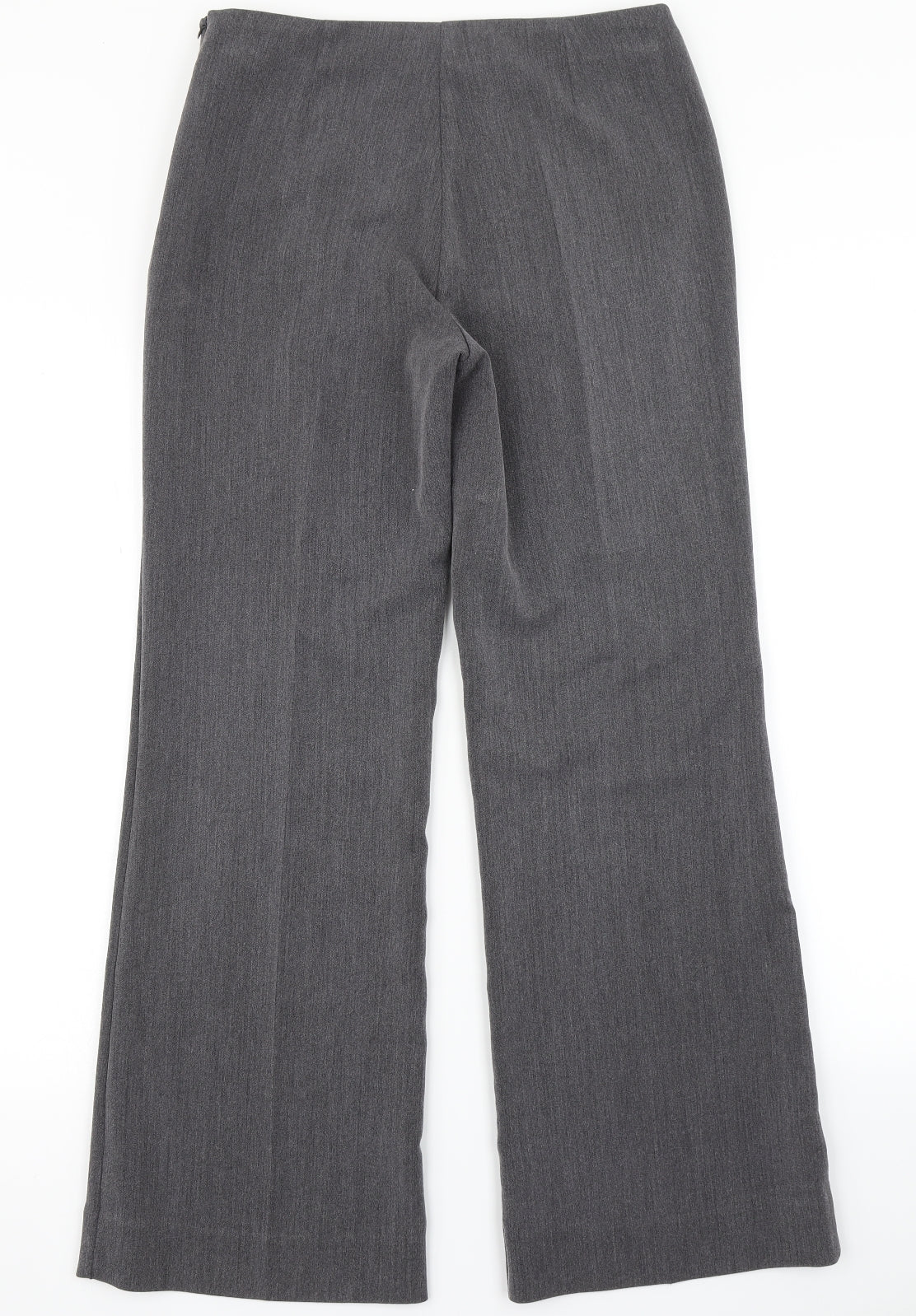 Womens UK Size 10 Papaya Regular Fit Dress Pants Grey Trousers