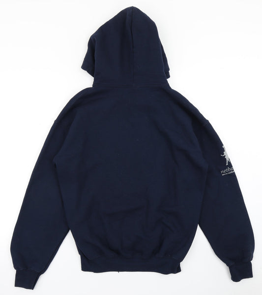 Gildan Womens Blue   Pullover Hoodie Size M